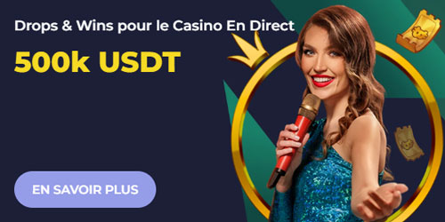 CryptoLeo Tournoi Drops & Wins casino en direct